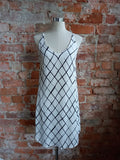 WITCHERY black and white check dress
