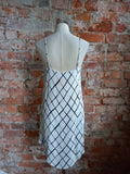WITCHERY black and white check dress
