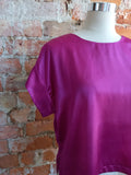VINTAGE cerise crop top
