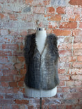 WOOLWORTHS faux fur gilet