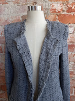 IRO grey shoulder padded blazer