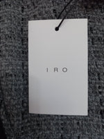 IRO grey shoulder padded blazer