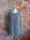 RARE EARTH black speckled jersey