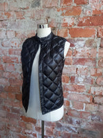UNIQLO black quilted puffer
