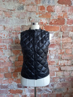UNIQLO black quilted puffer