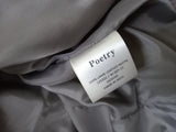 POETRY mushroom leather jacket