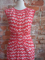 COUNTRY ROAD zigzag print dress