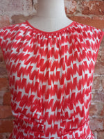 COUNTRY ROAD zigzag print dress