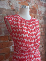 COUNTRY ROAD zigzag print dress
