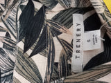 TRENERY leaf print linen shirt