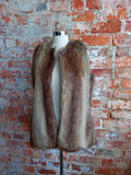ZARA faux fur gilet