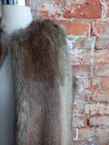 ZARA faux fur gilet