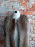 ZARA faux fur gilet
