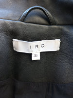 IRO black leather jacket