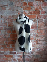 TRENERY wool polka dot scarf