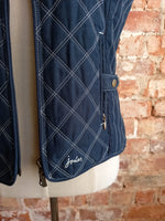 JOULES navy quilted puffer