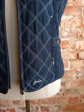 JOULES navy quilted puffer