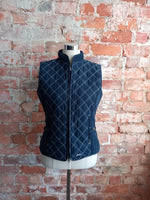 JOULES navy quilted puffer