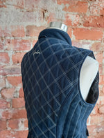 JOULES navy quilted puffer