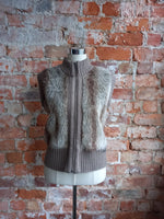 PEPE JEANS mocha sleeveless knit