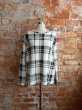 ZARA checkered top