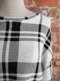 ZARA checkered top