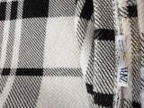 ZARA checkered top