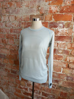 LULU LEMON pale blue active wear top