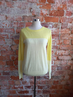 G-STAR lemon yellow ombre knit