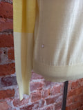 G-STAR lemon yellow ombre knit