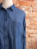 DAVID JONES denim shirt dress
